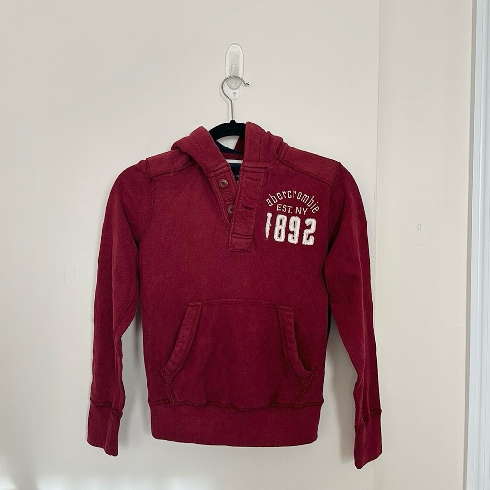 Abercrombie Kids Red Sweatshirt